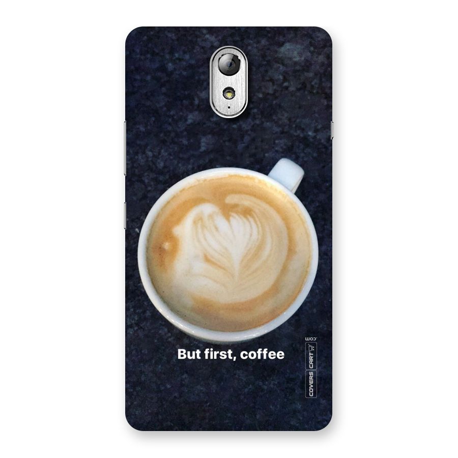 Cappuccino Coffee Back Case for Lenovo Vibe P1M