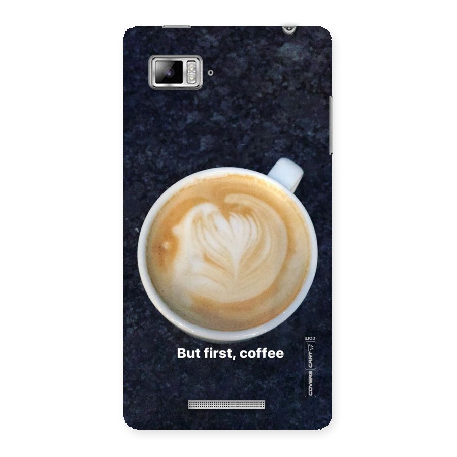 Cappuccino Coffee Back Case for Lenovo Vibe Z K910