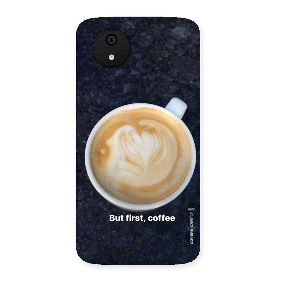 Cappuccino Coffee Back Case for Micromax Canvas A1