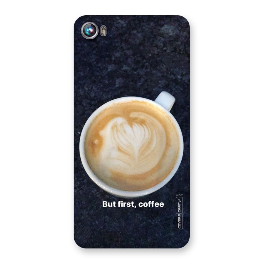 Cappuccino Coffee Back Case for Micromax Canvas Fire 4 A107