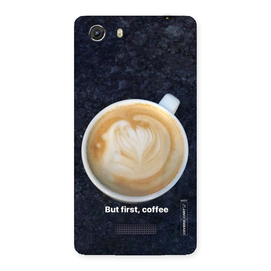 Cappuccino Coffee Back Case for Micromax Unite 3
