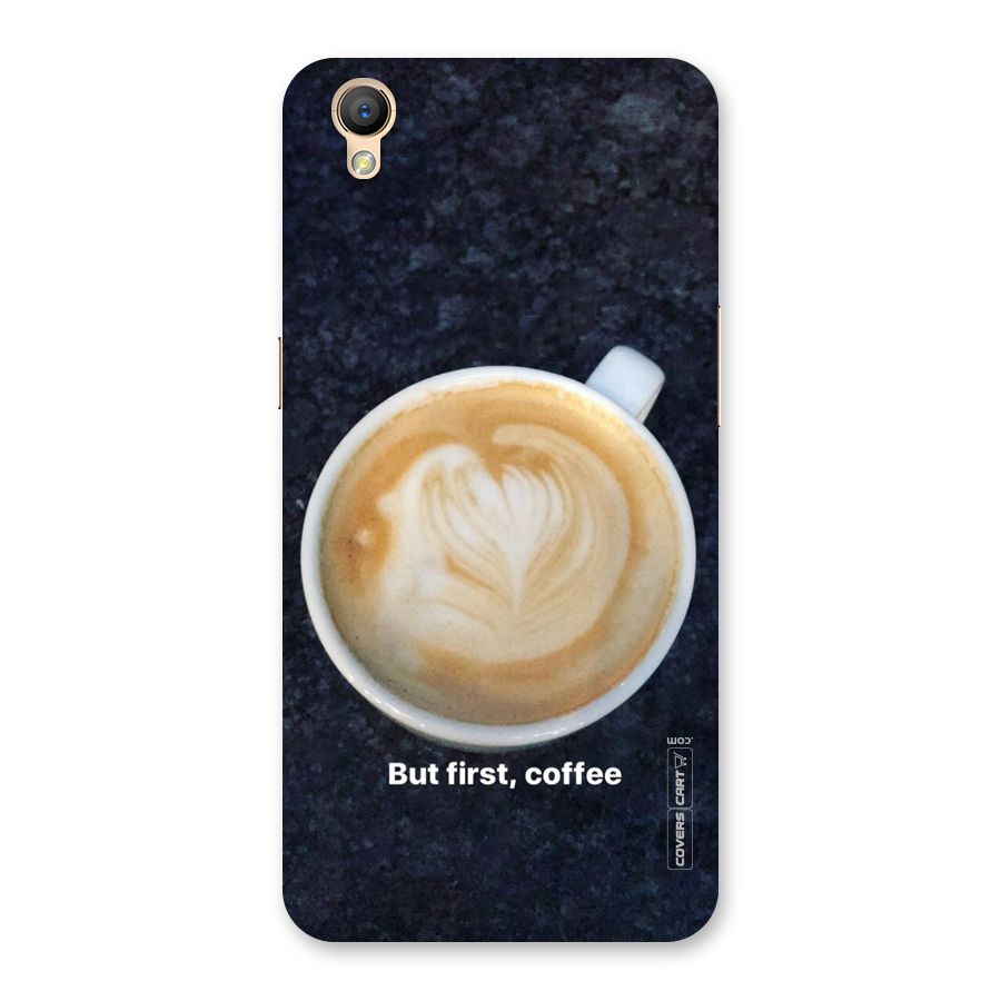 Cappuccino Coffee Back Case for Oppo A37