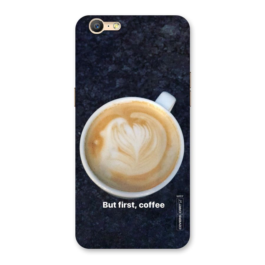 Cappuccino Coffee Back Case for Oppo A57