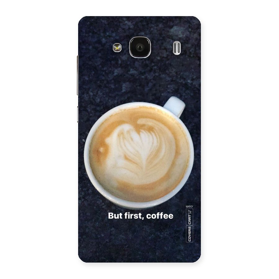 Cappuccino Coffee Back Case for Redmi 2s