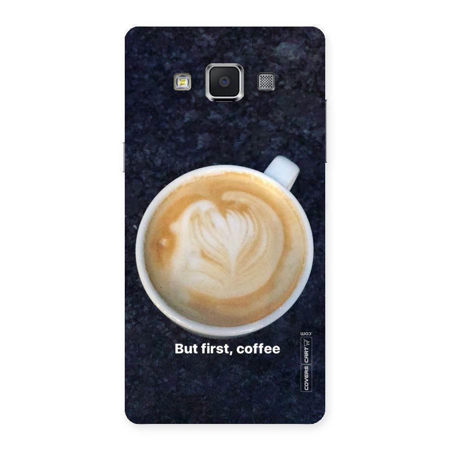 Cappuccino Coffee Back Case for Samsung Galaxy A5