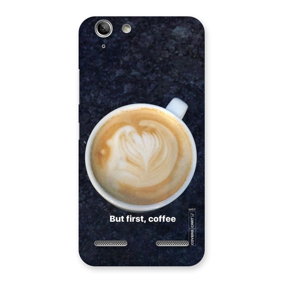 Cappuccino Coffee Back Case for Vibe K5 Plus
