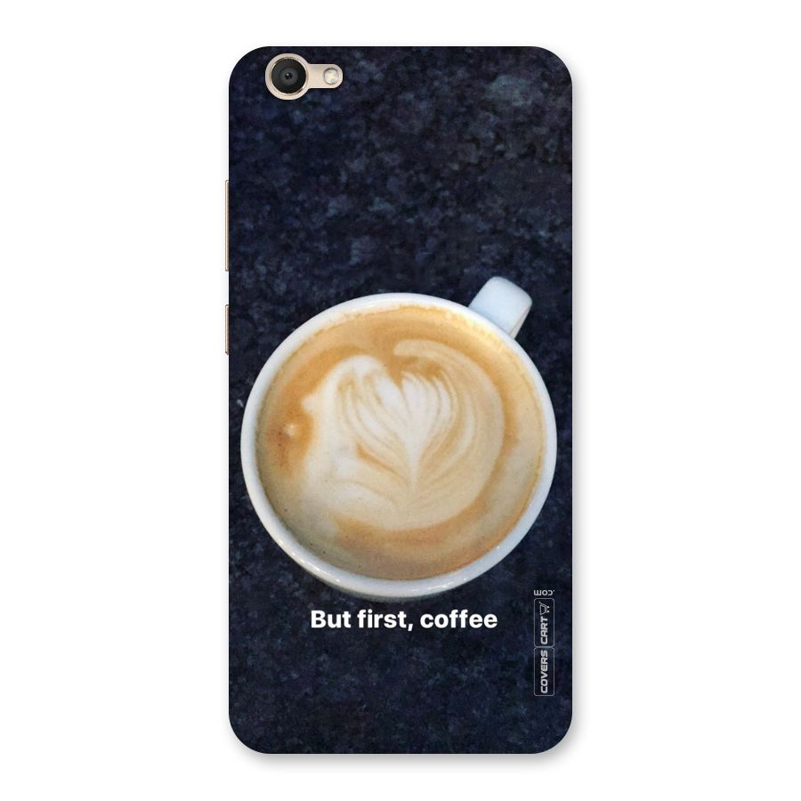 Cappuccino Coffee Back Case for Vivo V5