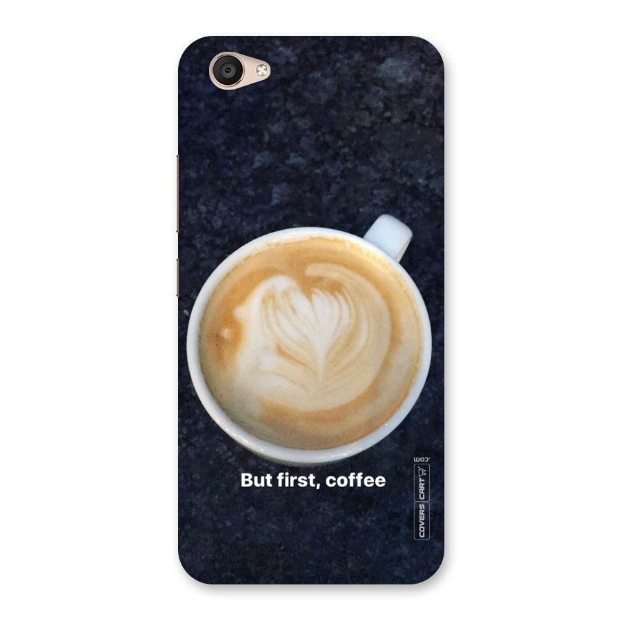 Cappuccino Coffee Back Case for Vivo V5 Plus