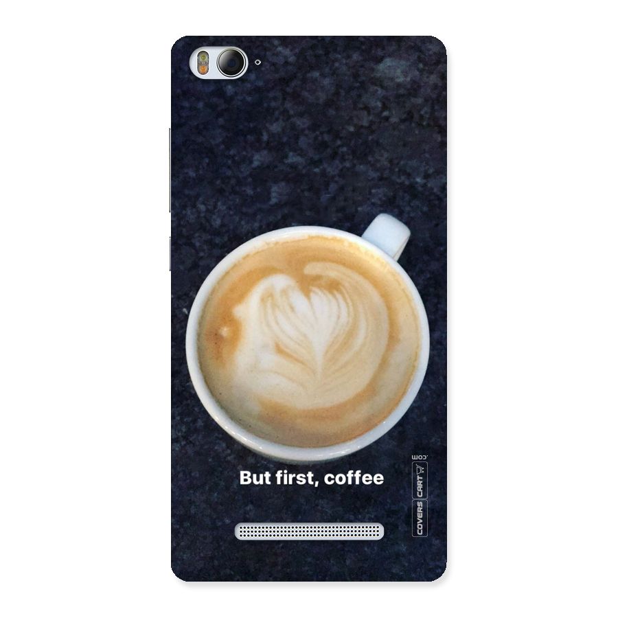 Cappuccino Coffee Back Case for Xiaomi Mi4i