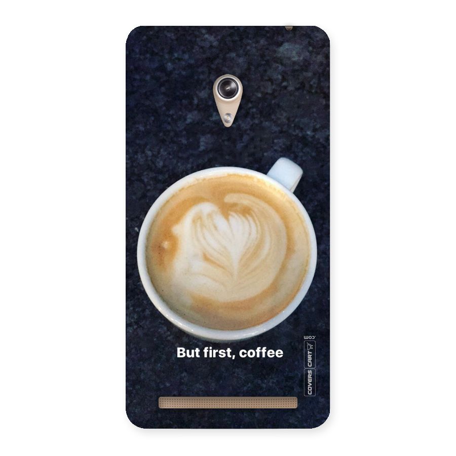 Cappuccino Coffee Back Case for Zenfone 6