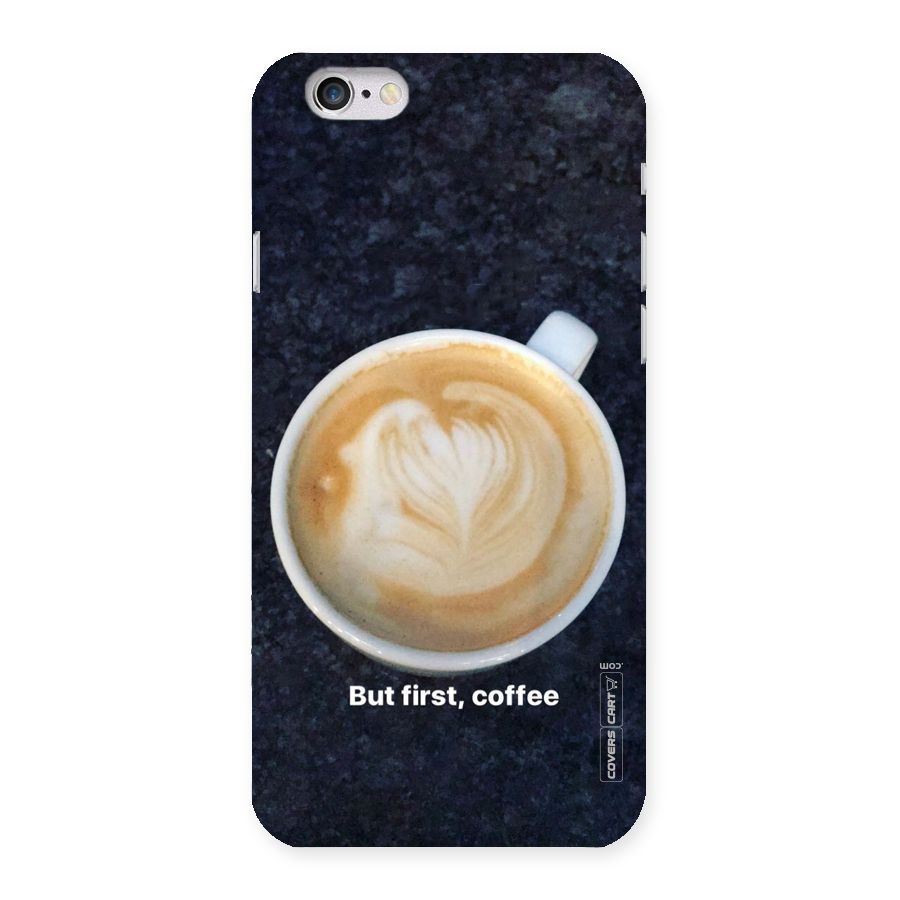 Cappuccino Coffee Back Case for iPhone 6 6S