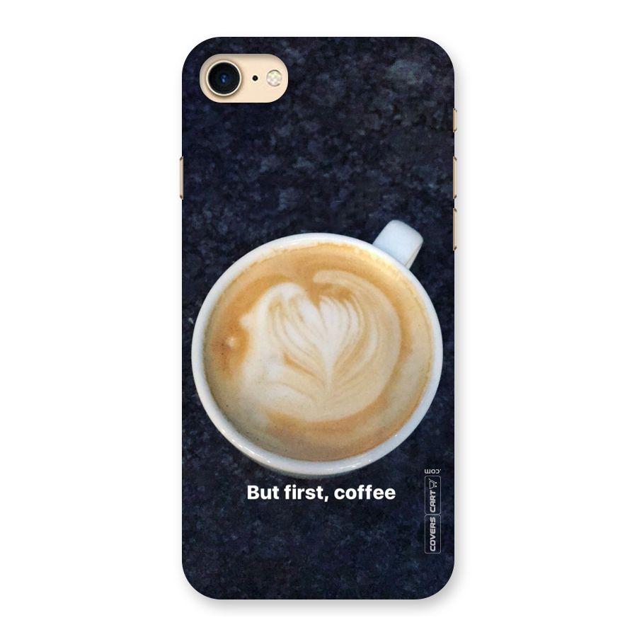 Cappuccino Coffee Back Case for iPhone 7