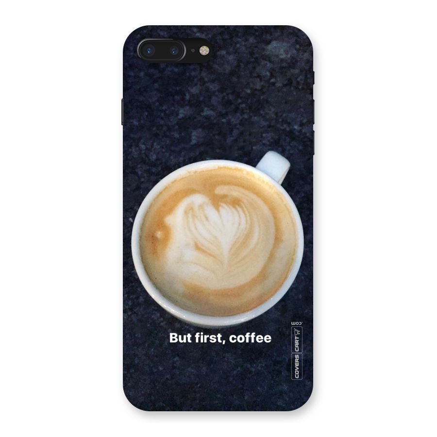 Cappuccino Coffee Back Case for iPhone 7 Plus