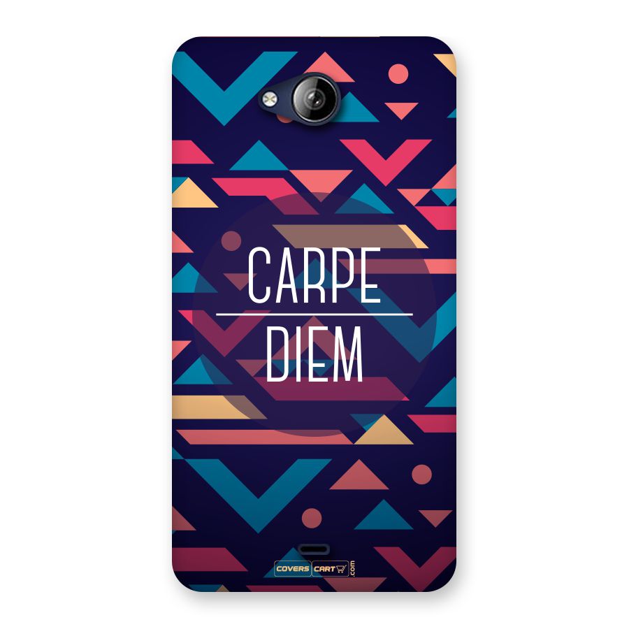 Carpe Diem Back Case for Canvas Play