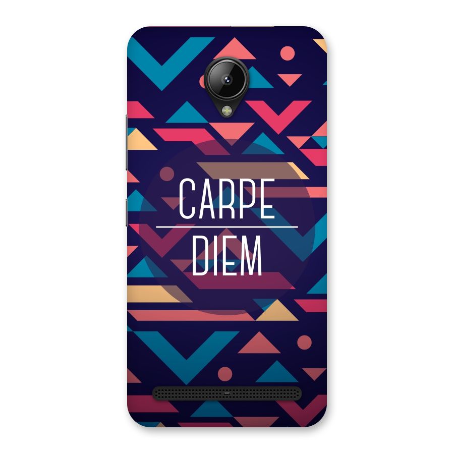 Carpe Diem Back Case for Lenovo C2