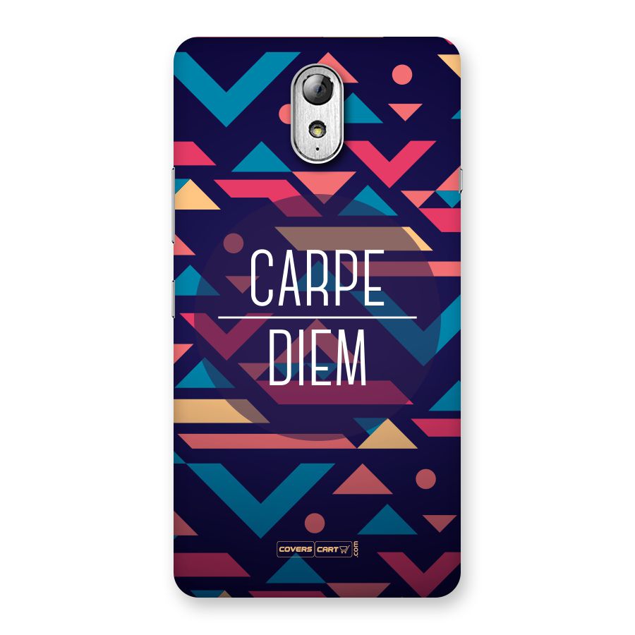 Carpe Diem Back Case for Lenovo Vibe P1M
