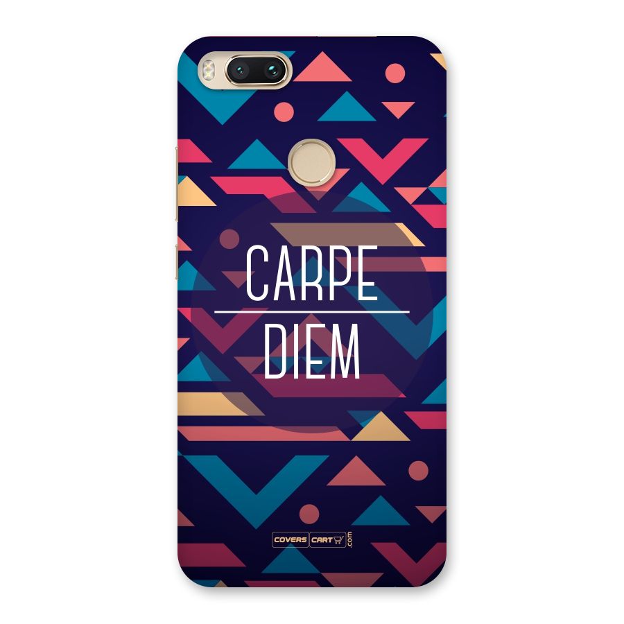 Carpe Diem Back Case for Mi A1