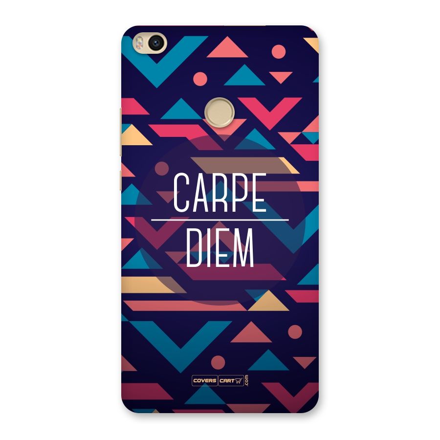 Carpe Diem Back Case for Mi Max 2