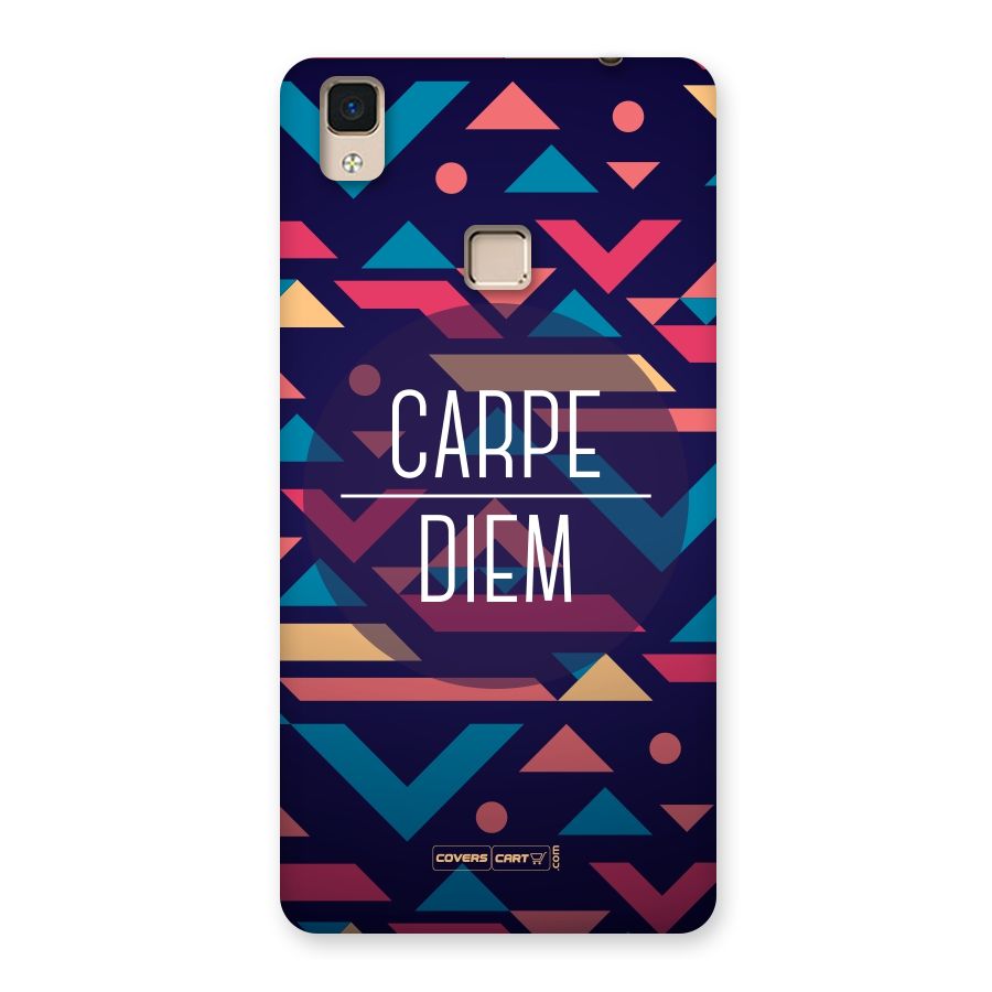 Carpe Diem Back Case for V3 Max