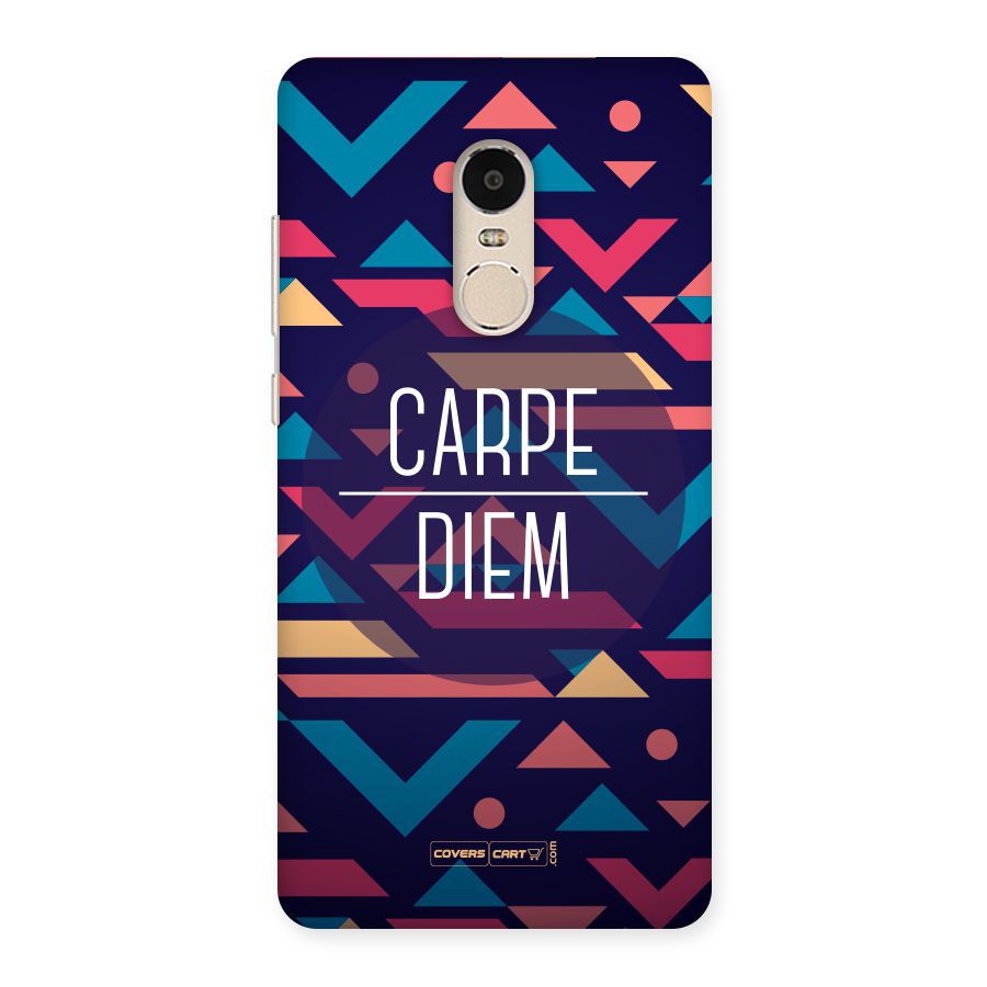 Carpe Diem Back Case for Xiaomi Redmi Note 4