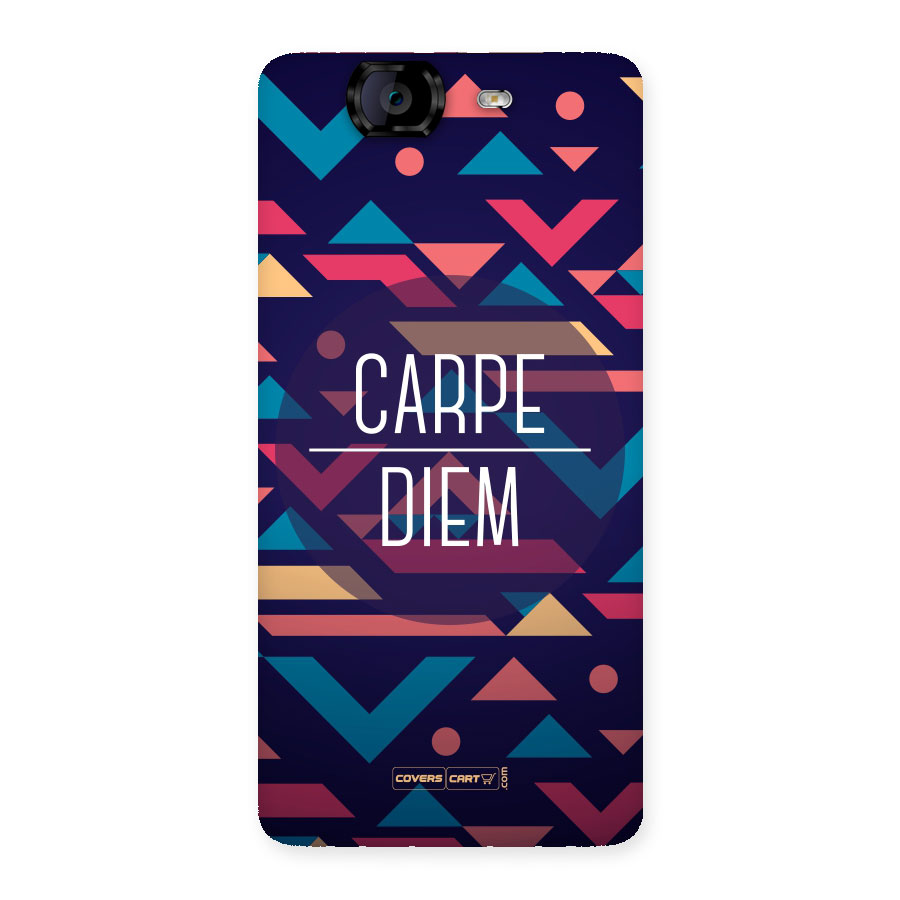 Carpe Diem Back Case for Canvas Knight A350