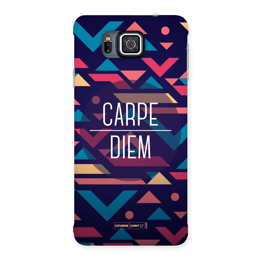 Carpe Diem Back Case for Galaxy Alpha