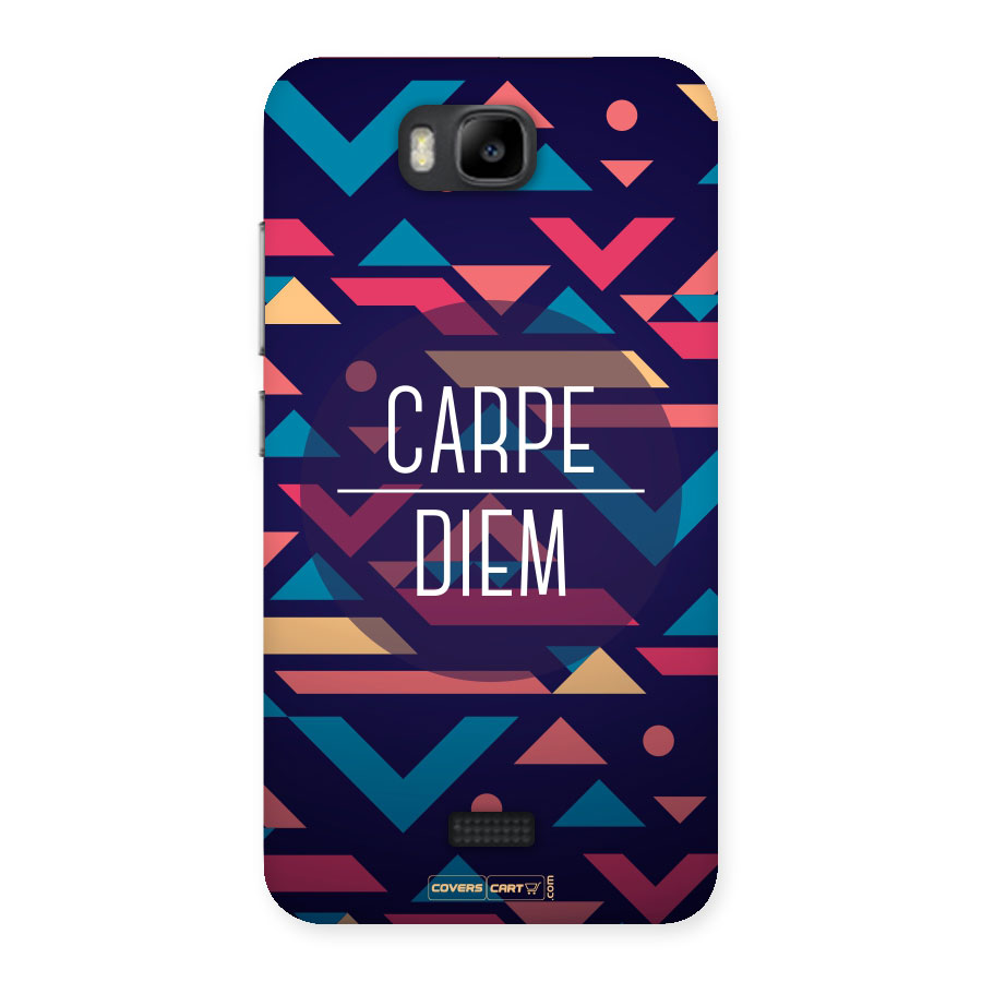 Carpe Diem Back Case for Honor Bee