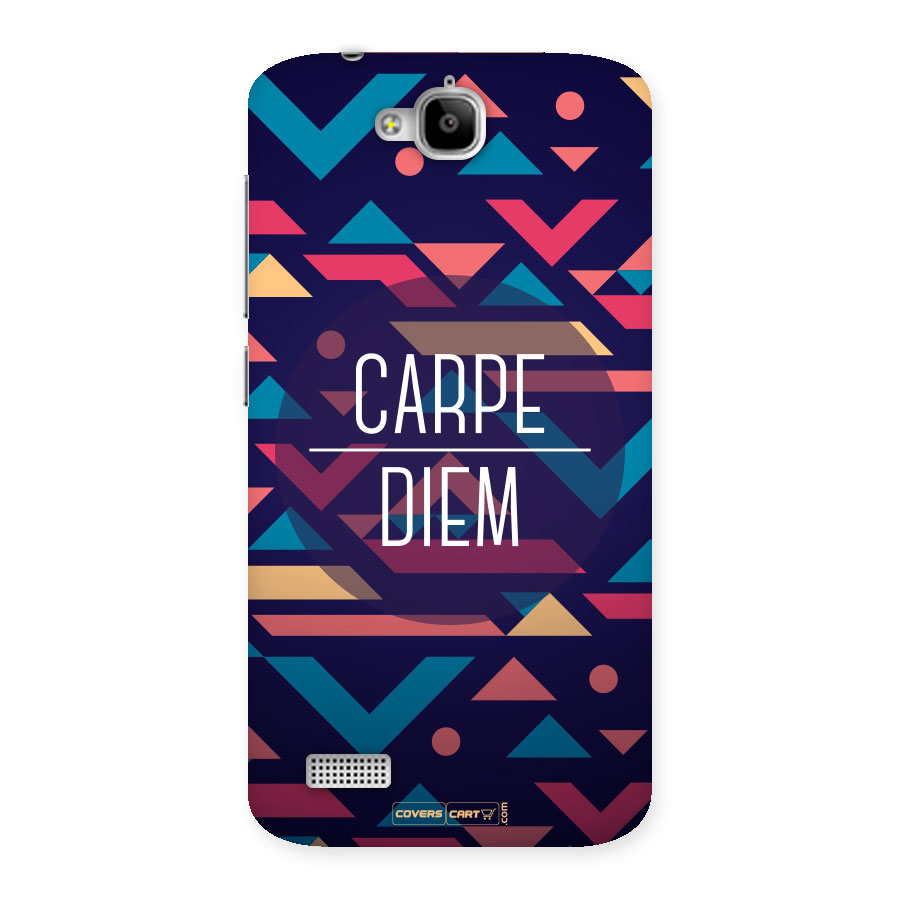 Carpe Diem Back Case for Honor Holly
