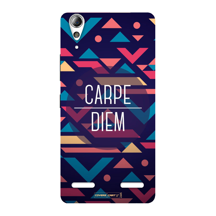 Carpe Diem Back Case for Lenovo A6000 Plus
