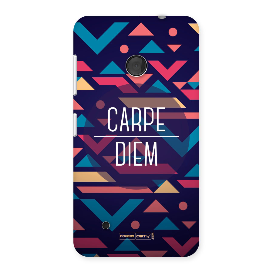 Carpe Diem Back Case for Lumia 530