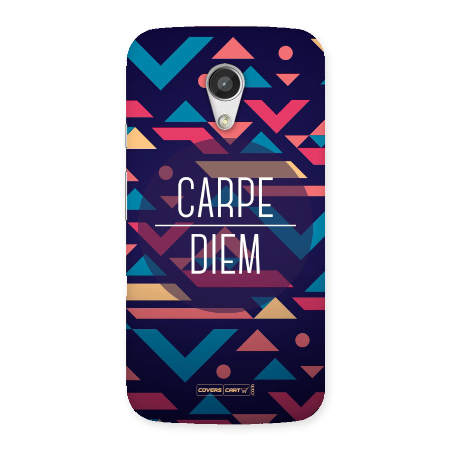 Carpe Diem Back Case for Moto G 2nd Gen