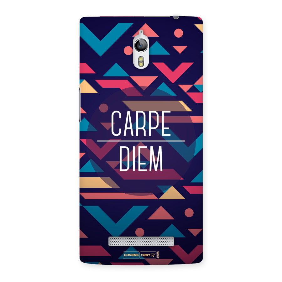 Carpe Diem Back Case for Oppo Find 7
