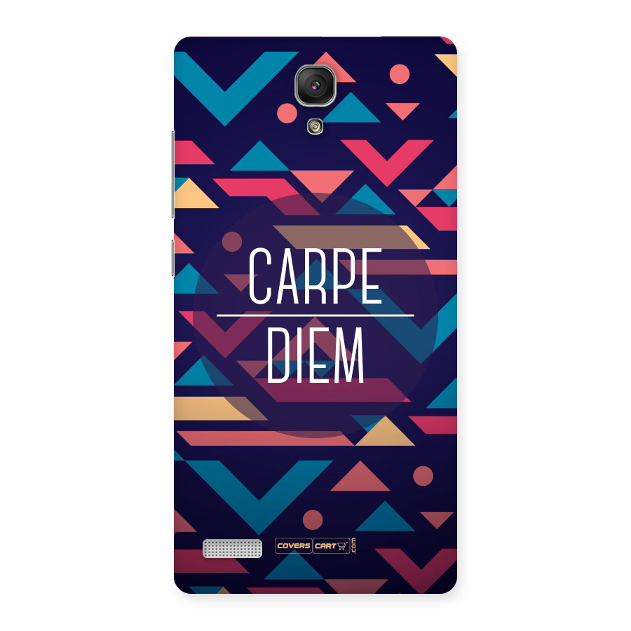 Carpe Diem Back Case for Redmi Note