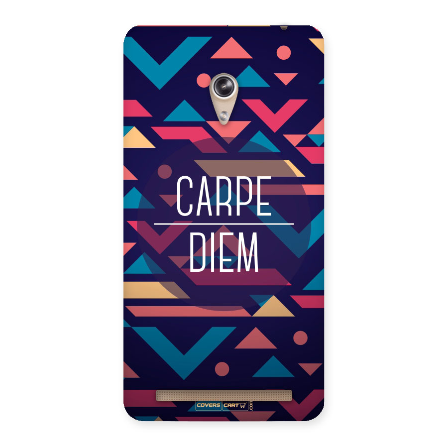 Carpe Diem Back Case for Zenfone 6
