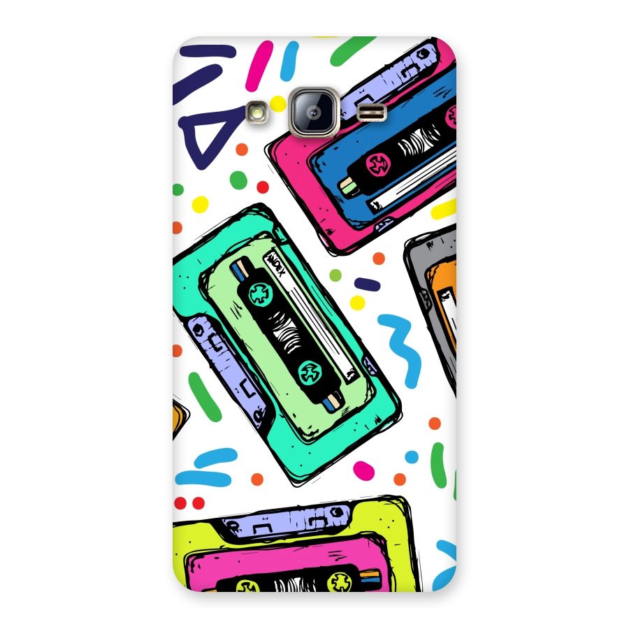 Cassette Pattern Back Case for Galaxy On5
