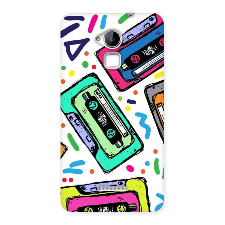 Cassette Pattern Back Case for Coolpad Note 3