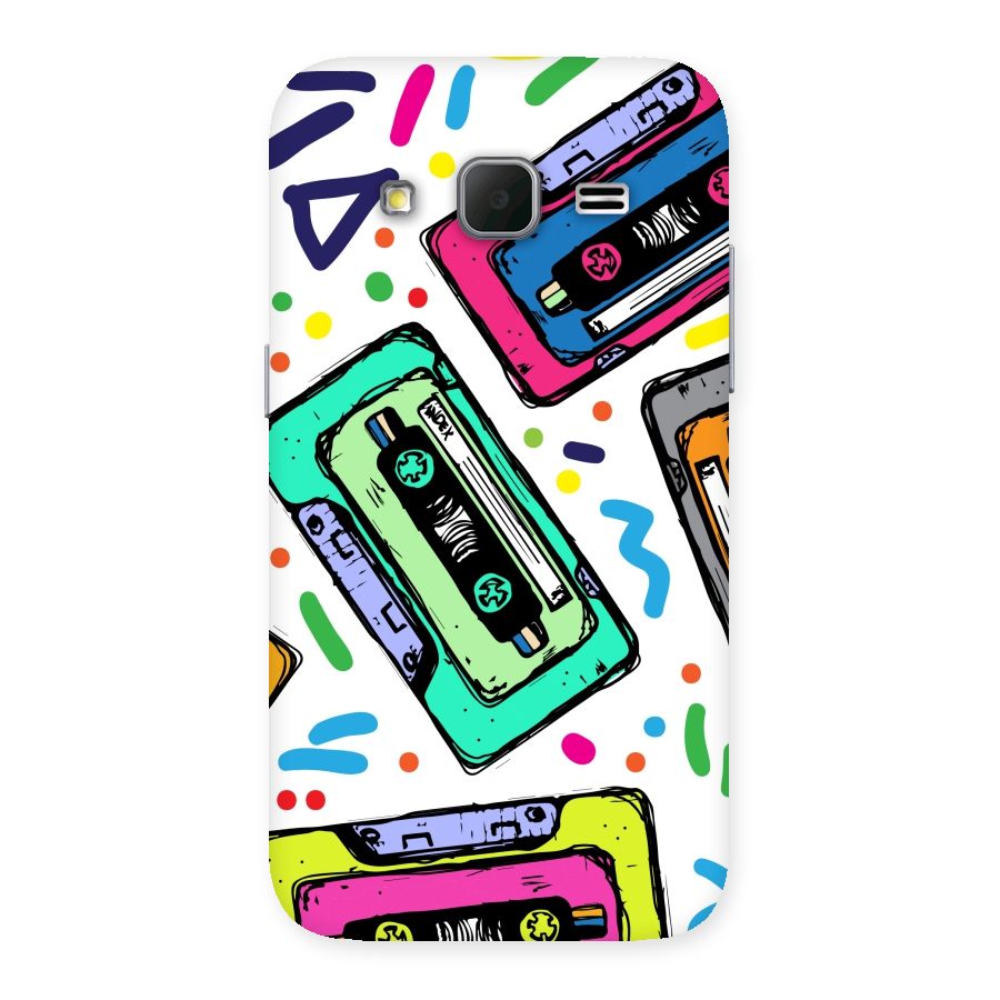 Cassette Pattern Back Case for Galaxy Core Prime