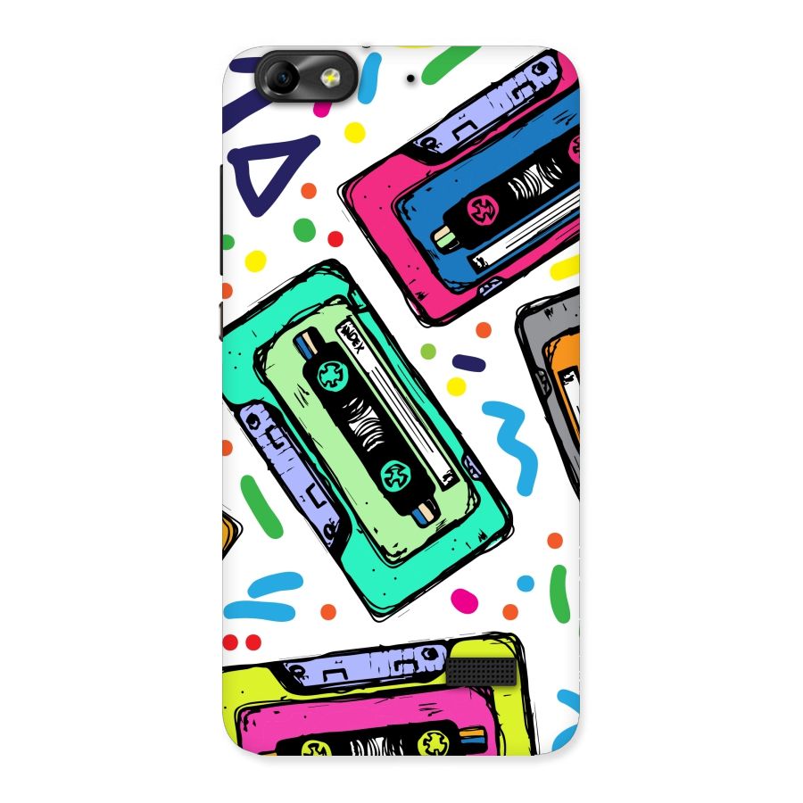 Cassette Pattern Back Case for Honor 4C