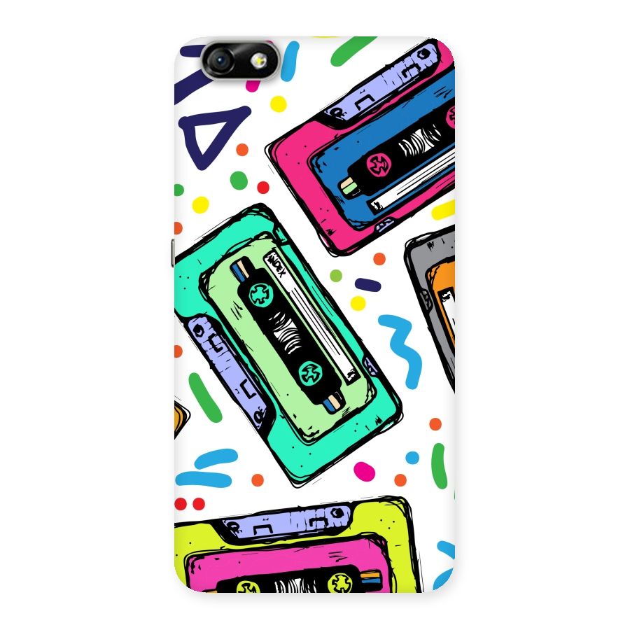 Cassette Pattern Back Case for Honor 4X