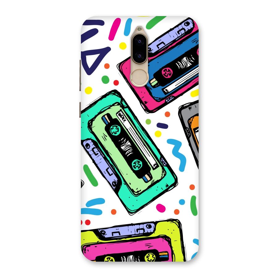 Cassette Pattern Back Case for Honor 9i