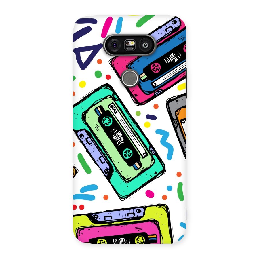 Cassette Pattern Back Case for LG G5