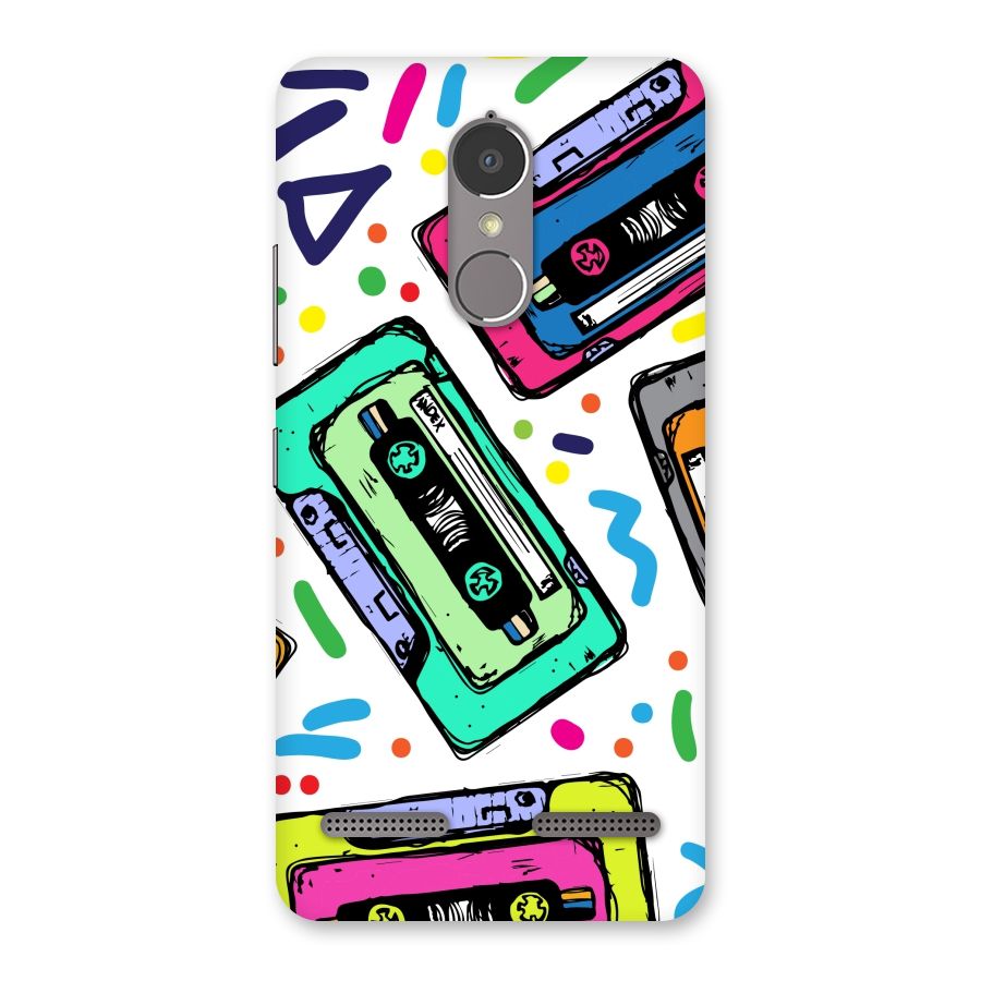 Cassette Pattern Back Case for Lenovo K6