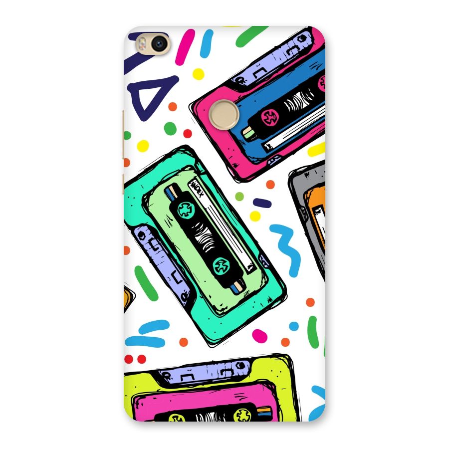 Cassette Pattern Back Case for Mi Max 2