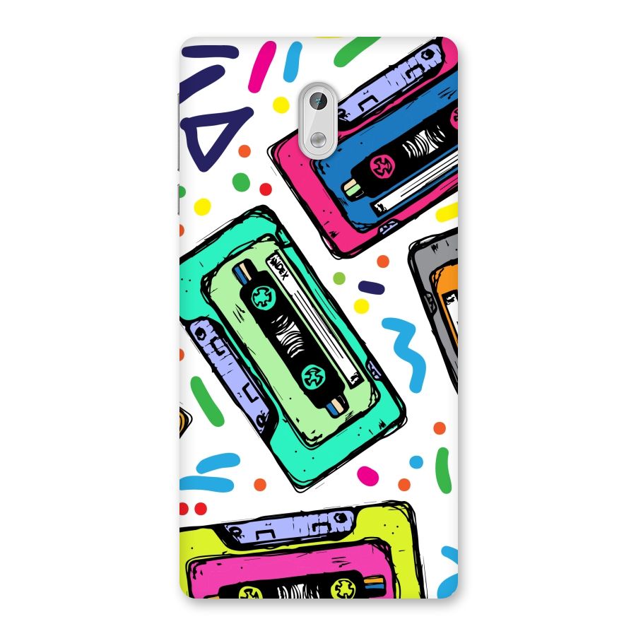 Cassette Pattern Back Case for Nokia 3
