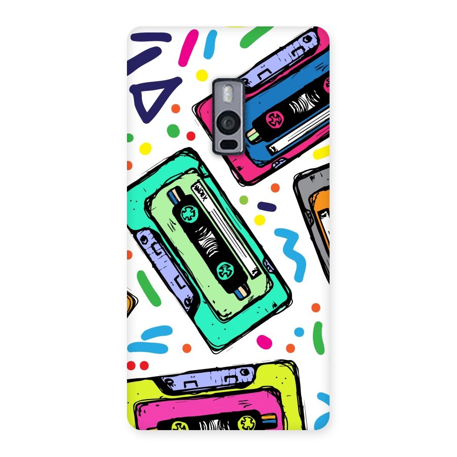 Cassette Pattern Back Case for OnePlus Two