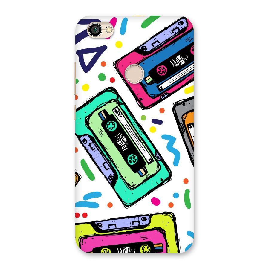 Cassette Pattern Back Case for Redmi Y1 2017
