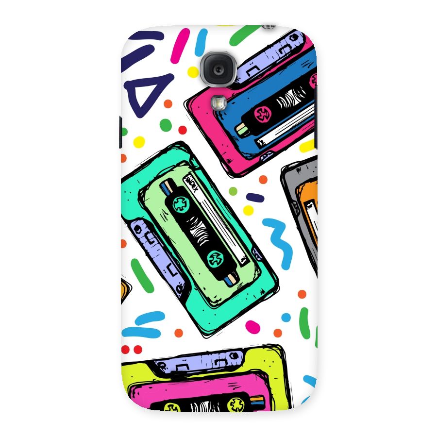 Cassette Pattern Back Case for Samsung Galaxy S4