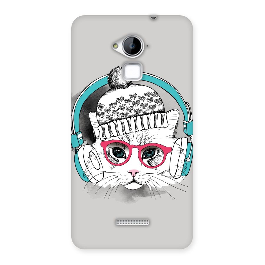 Cat Headphones Back Case for Coolpad Note 3