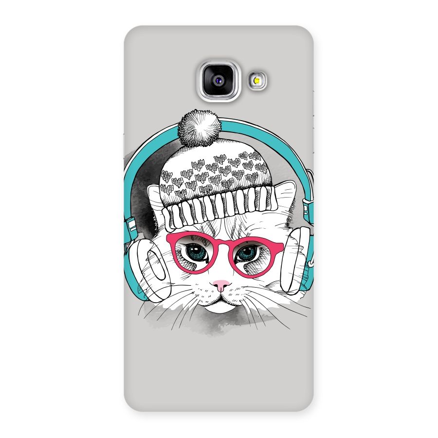 Cat Headphones Back Case for Galaxy A5 2016