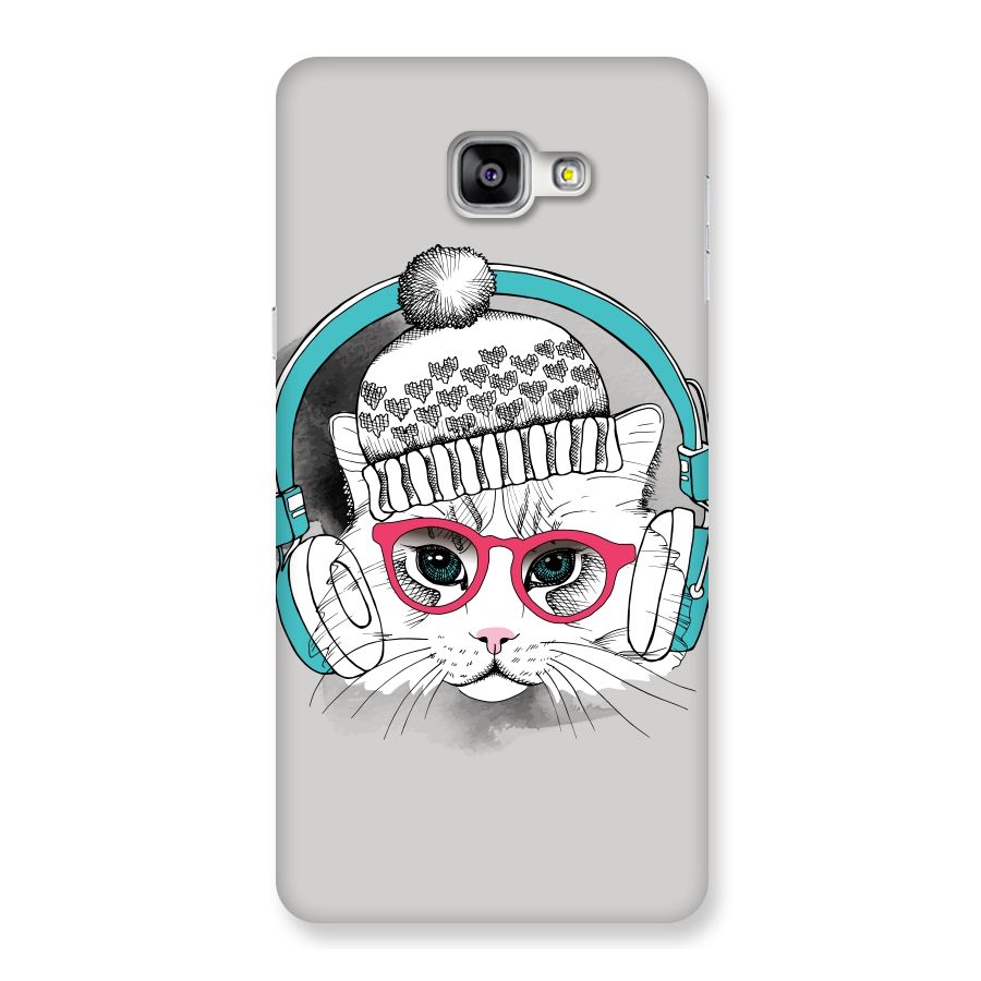 Cat Headphones Back Case for Galaxy A9